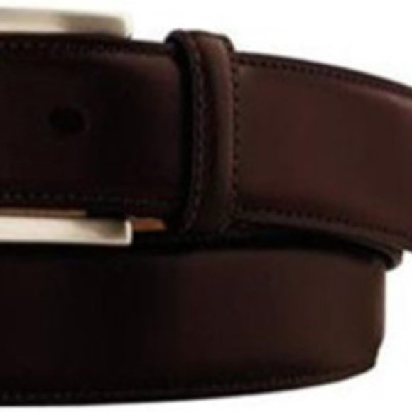Johnston Murphy Men's 75-6340 - Dress Belt COLOR: BROWN SIZE: 38 - Picture 3 of 6